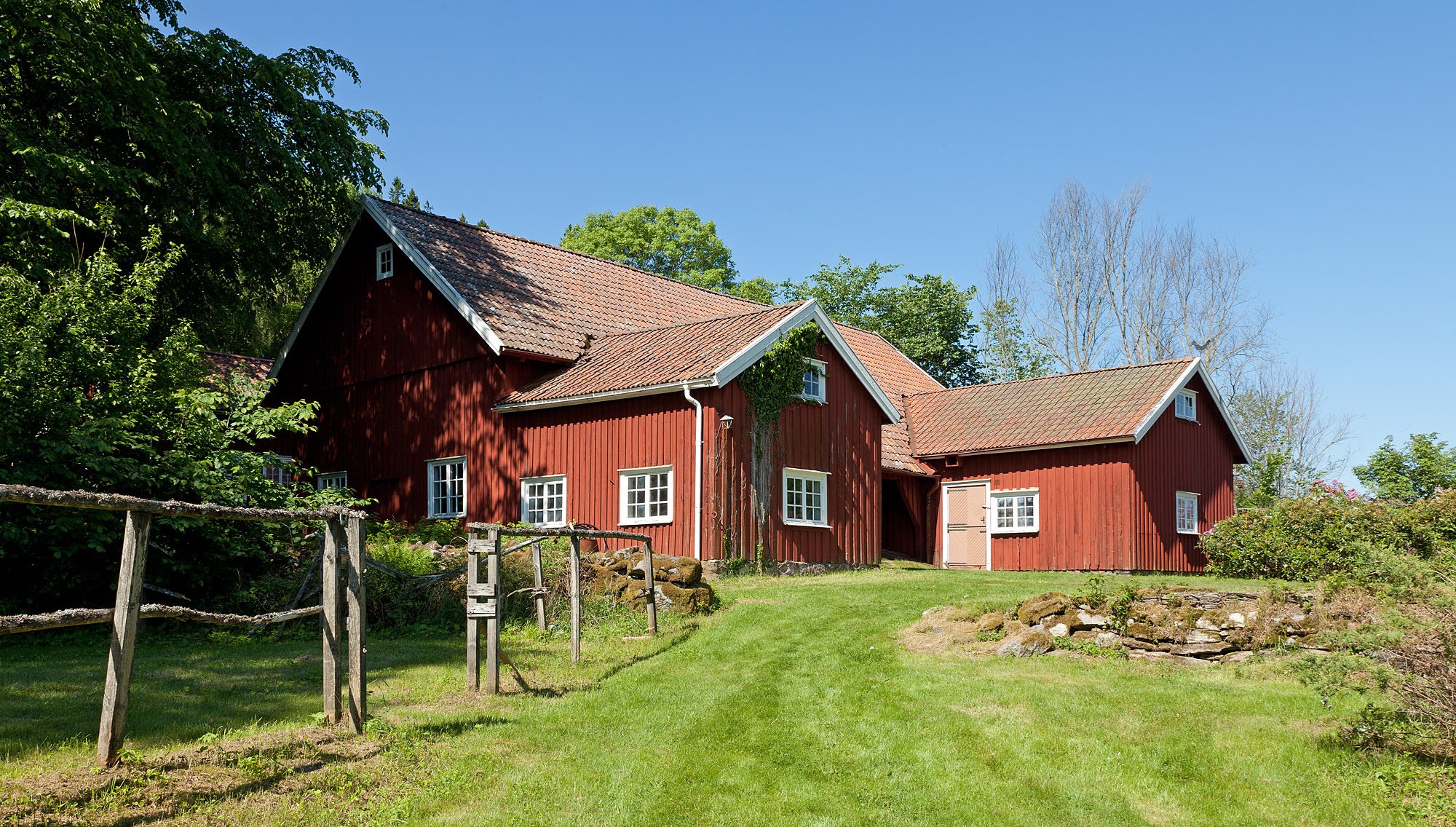 Uthus vid Färgenäs, Hemsjö. 