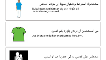 Kallelse till provtagning med bedövningsplåster