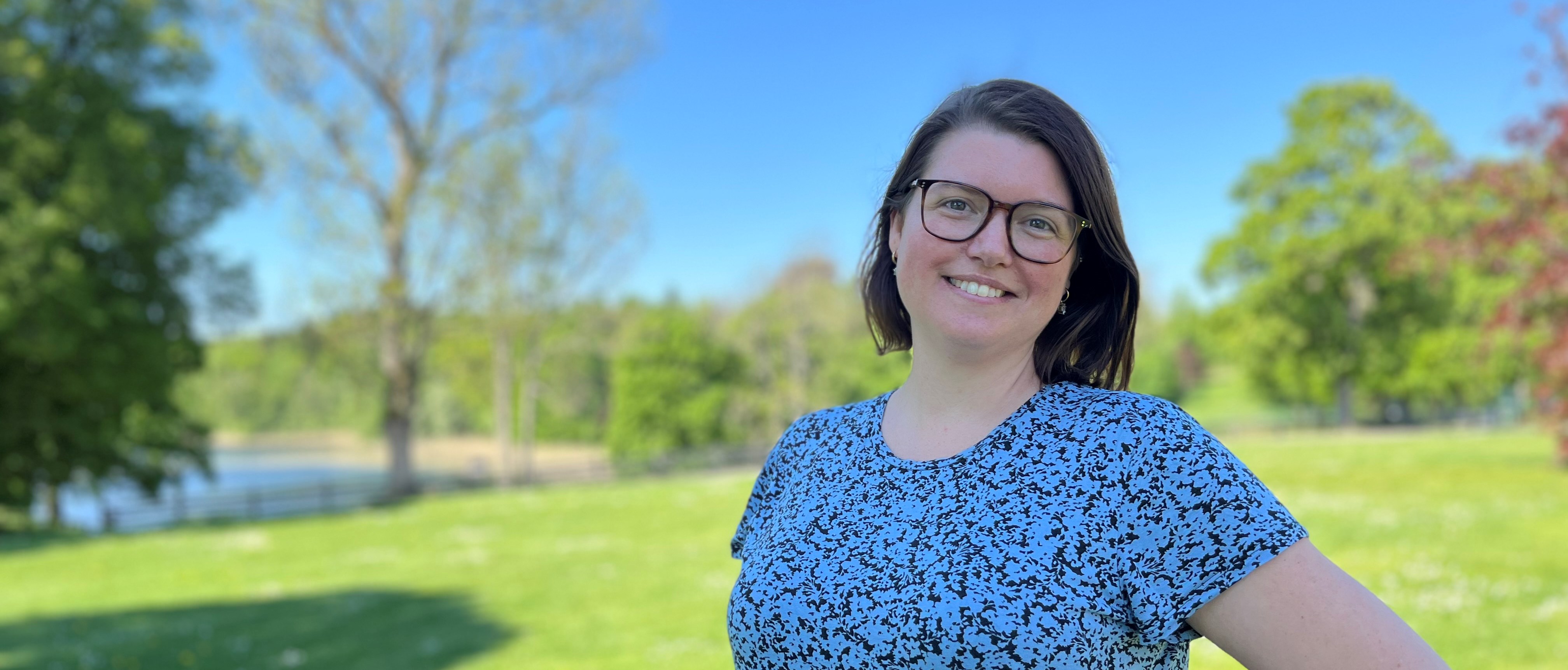 Porträtt Tilde Arvefred Administrationskoordinator Svenljunga