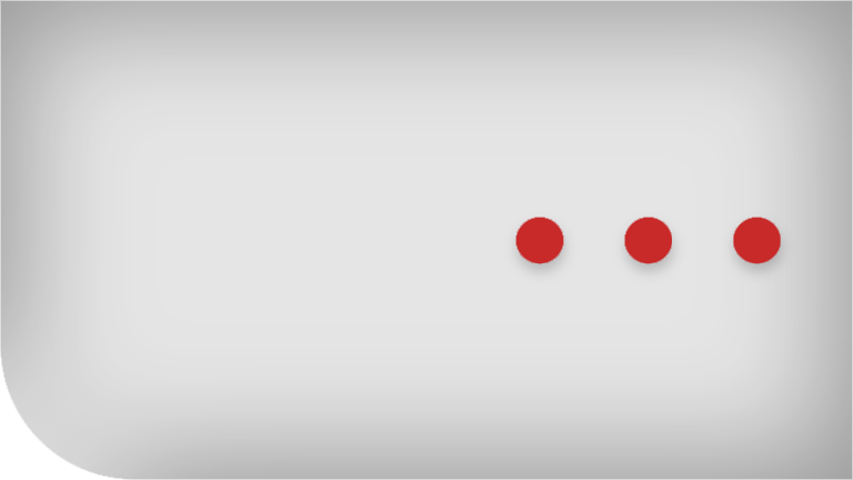 Vit färg tre röda prickar till höger