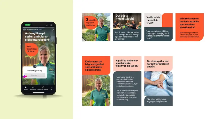 Inlägg i sociala medier