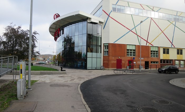 Fasad på byggnad för Habilitering Uddevalla